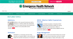 Desktop Screenshot of info.emergencehealthnetwork.org